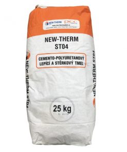 Lepící a stěrkovací tmel, 25kg | ST04 FS cemento-polyuretanový | NEW THERM system