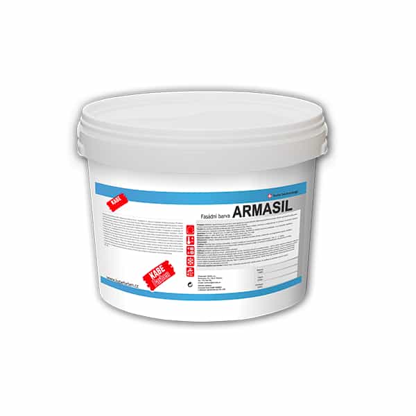 Fasádní silikonová barva | ARMASIL