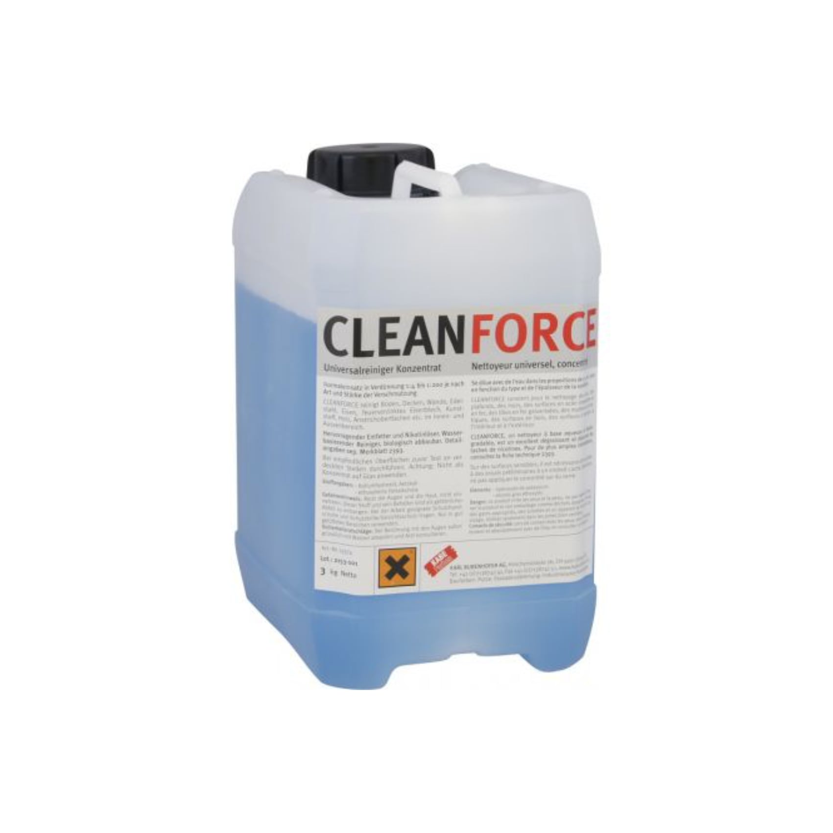 CLEANFORCE | mytí a čištění fasády | čistící koncentrát