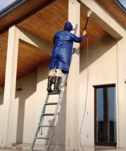 renovace fasady svepomoci, myti, cisteni a nater fasadni barvou