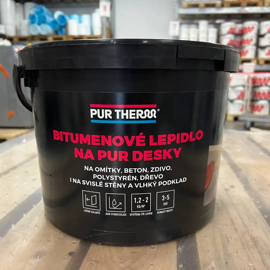 bitumenové lepidlo na pur desky pur therm