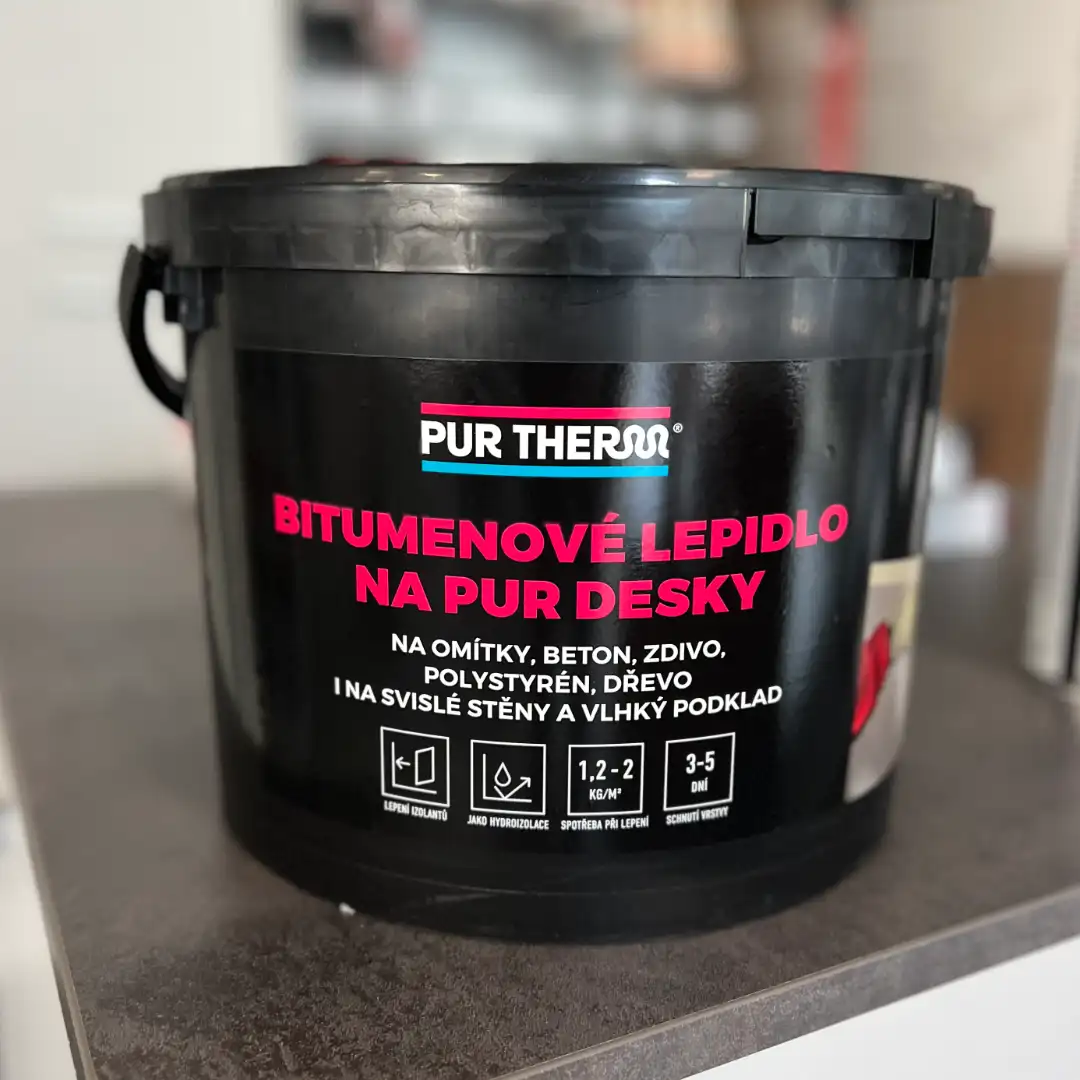 bitumenové lepidlo na pur desky pur therm