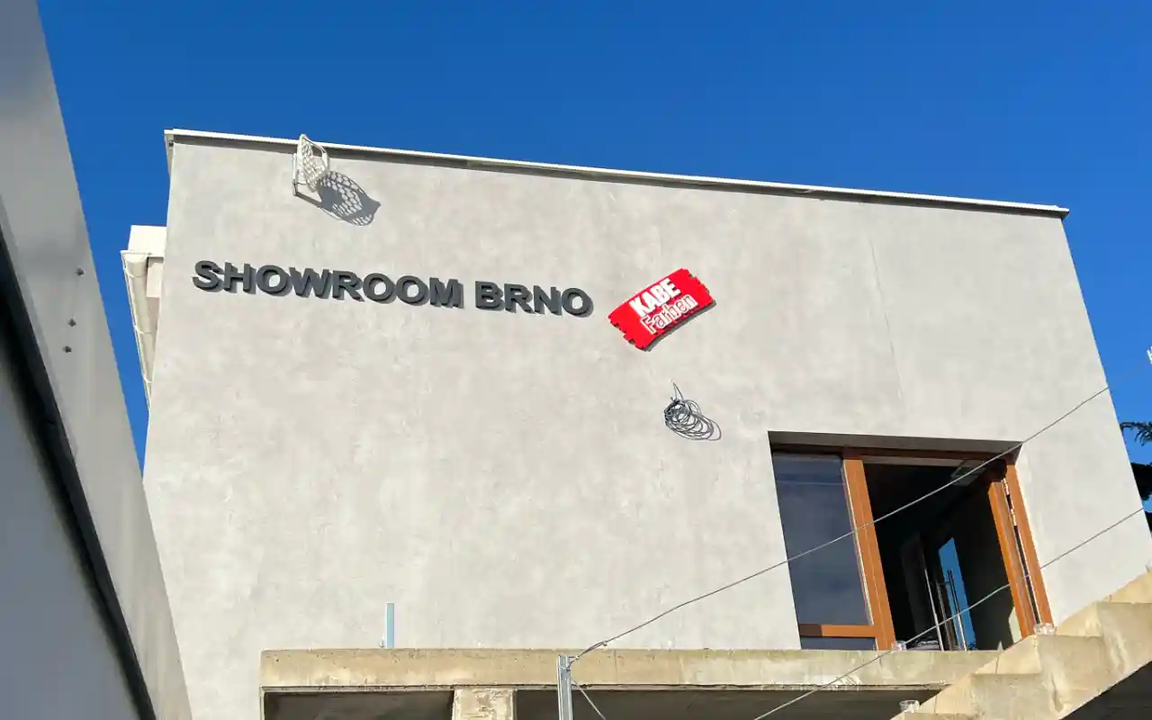 KABE farben showroom Brno