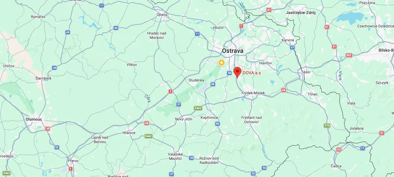 Působnost STYRCON v ČR a na Slovensku